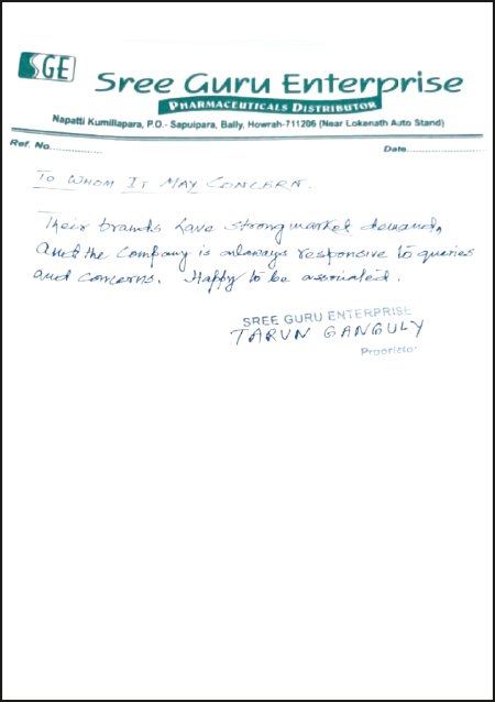 Sree Guru Enterprise feedback