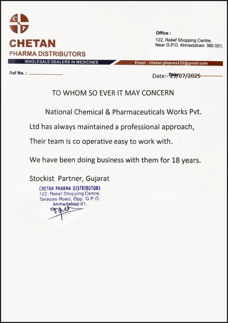 CHETAN feedback